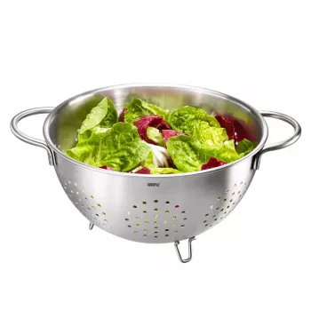GEFU COLINO virtuves caurduris Nerūsējošais tērauds 24 cm