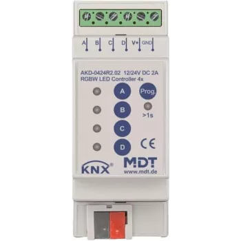 MDT AKD-0424R2.02 LED Kontrolieris RGBW 4 Kanāli