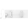 AENO Premium Eco Smart Sildītājs, 700W, Rūdīts stikls, Infrasarkanais+konvekcijas apkure, LED displejs, Kontaktdakša E/F, BALTS
