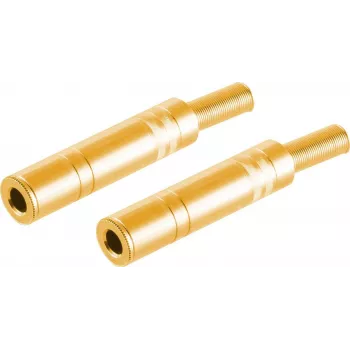 ShiverPeaks BS50400-G2 6.3 mm zelta sieviešu savienotājs 2 gab.