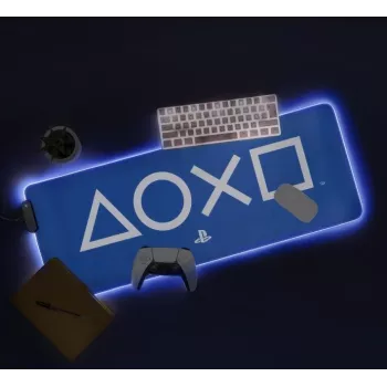 Paladone Sony PlayStation apgaismots galda paklājs