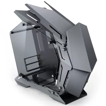 Jonsbo MOD3 Mini Micro-ATX Tornis ar Rūdītu Stiklu - Pelēks