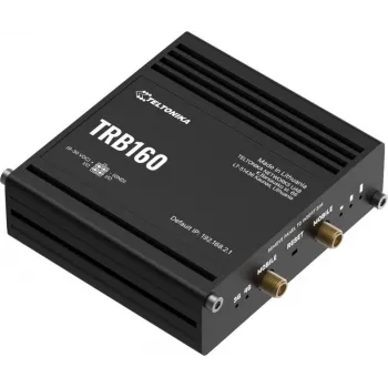 Teltonika TRB160 industriālais 4G LTE CAT6 IoT vārteja ar digitālo I/O, USB un RMS atbalstu