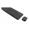 Logitech MK235 bezvadu tastatūras un peles komplekts, pilna izmēra, pelēks