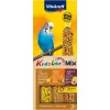 Vitakraft Kräcker cilindrs 80 g ×3 – cietā uzkoda putniem ar graudu garšu