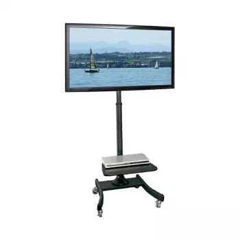 VALUE LCD/TV ratiņstativs, 27-47 collas, līdz 35 kg, melns