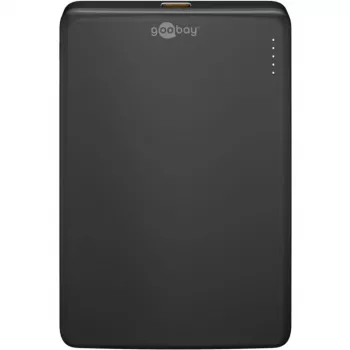 Goobay Magnetic Wireless Power Bank 70182 5000 mAh USB-C Melns