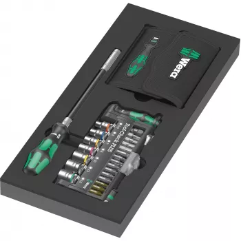 Wera Kraftform compact un Tool-Check Plus skrūvgriežu instrumentu komplekts, 57 gab. (05150150001)