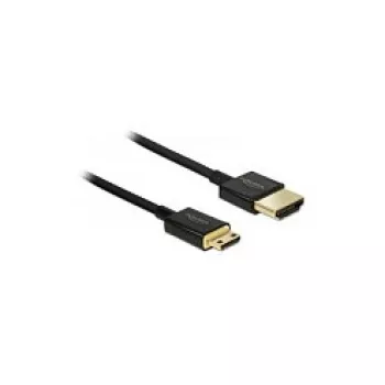 HDMI kabelis DeLOCK HDMI-A/HDMI Mini-C 1 m