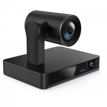 Tīmekļa kamera Yealink UVC86 Melna — 8 MP 4K Ultra HD, 30 kadri/s, RJ-45 interfeiss, 40° līdz -90° slīpums