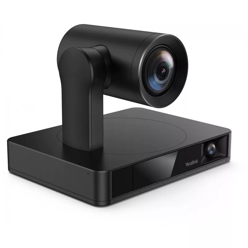 Tīmekļa kamera Yealink UVC86 Melna — 8 MP 4K Ultra HD, 30 kadri/s, RJ-45 interfeiss, 40° līdz -90° slīpums