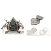 Pusmaskas respirators 3M 6002 C1+R – atkārtoti lietojams, aizsardzībai pret putekļiem