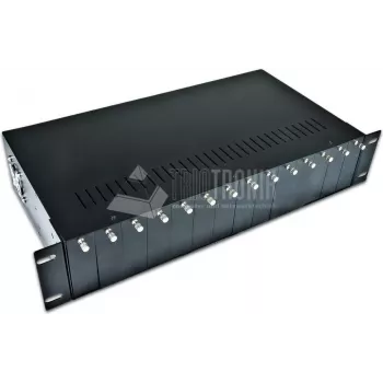 Lightwin 14 Slotu 19 inch Media Pārveidotāju Šasija Lightwin Pārveidotājiem