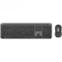Logitech 920-012483 tastatūra ar peli, biroja komplekts, RF bezvadu + Bluetooth, QWERTZ vācu izkārtojums, grafīta krāsa