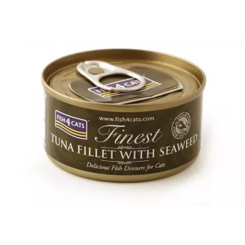 FISH4CATS Tuncis ar jūraszālēm - mitrā kaķu barība - 70g