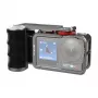 Metāla aizsargapvalks ar Puluz rokturi DJI Osmo Action 5 Pro / Action 4 / Action 3