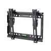 TV sienas stiprinājums ESPERANZA ERW010 14–50 collām (35.6–127 cm), slīpums 15°, VESA 75x75–200x200, maks. slodze 25 kg, melns