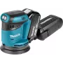 Makita DBO180RTJ - bezvadu ekscentriskā slīpmašīna - 125 mm - 2 akumulatori - 18 V