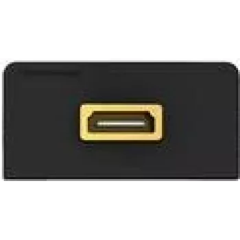 HDMI sienas kontaktligzda Kindermann 7457 000 582 Antracīta plastmasa