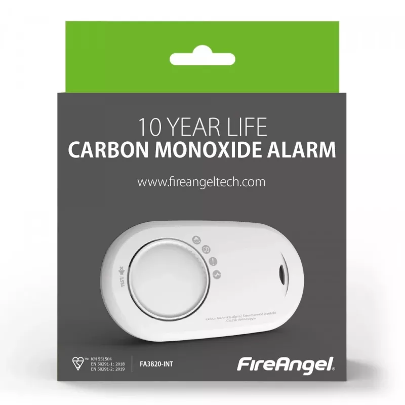 Oglekļa monoksīda sensors Fire Angel FA3820-INT