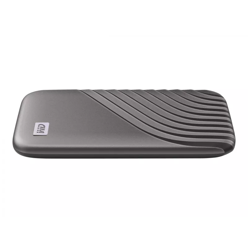 Ārējais SSD | WESTERN DIGITAL My Passport | 1TB | USB-C | Rakstīšanas ātrums 1000 MB/s | Lasīšanas ātrums 1050 MB/s | WDBAGF0010BGY-WESN
