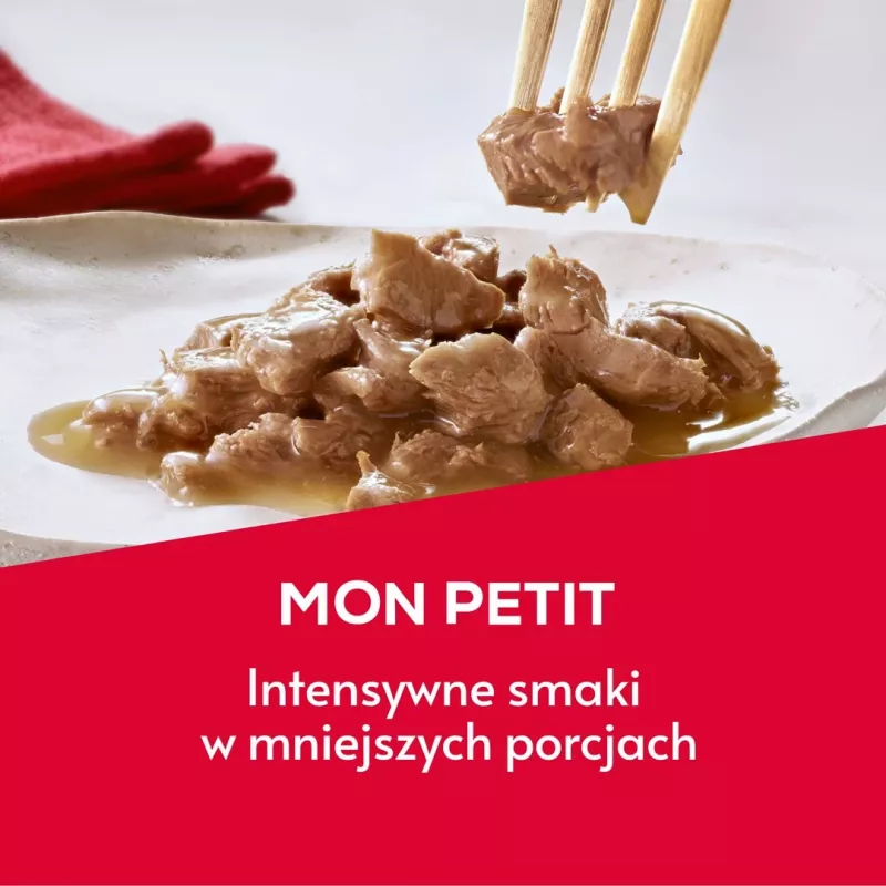 GOURMET Mon Petit Fish Mix - slapjā barība kaķiem - 6 x 50 g