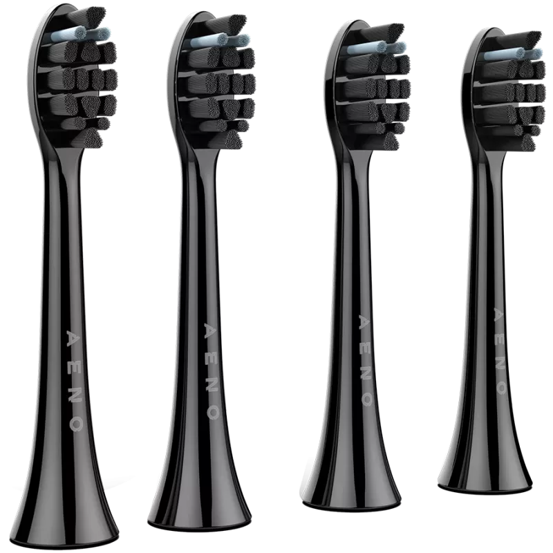 AENO Sonic Electric Toothbrush DB6 Melna: 5 režīmi, bezvadu uzlāde, 46000 apgr./min, 40 dienas bez uzlādes, IPX7
