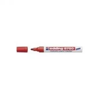 Marķieris Edding 8750-2 Figurēts gals Sarkans