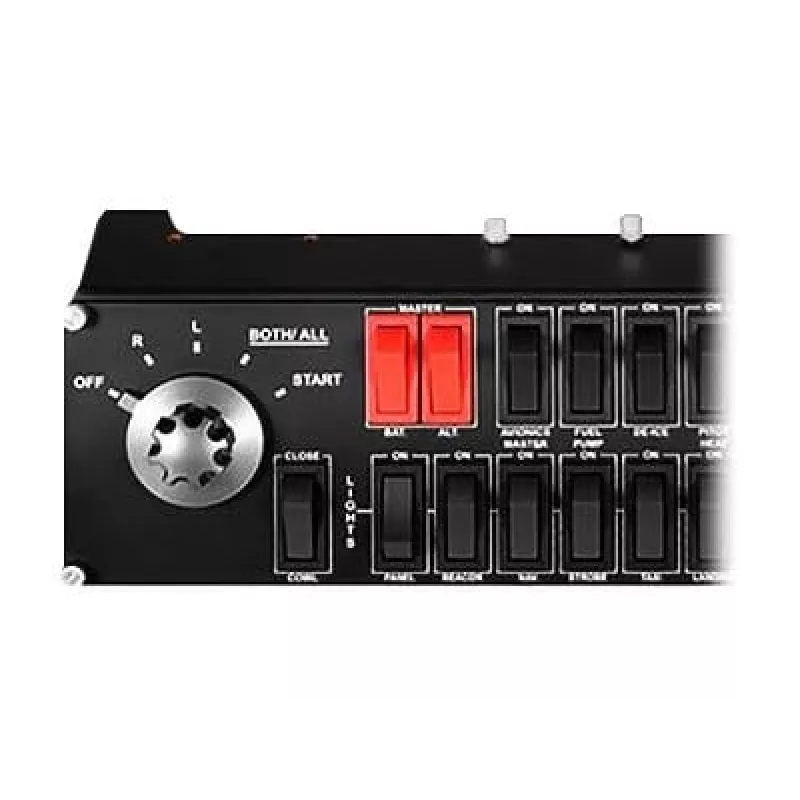 Logitech G Saitek Pro Flight Switch Panel – slēdžu panelis lidojuma simulatoram