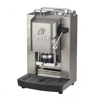 Itāļu kafijas automāts Faber Pro Inox Essential 3.0 E.S.E. spilventiņiem – nerūsējošais tērauds, matēts satīns