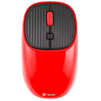 Tracer WAVE Office Ambidextrous RF Bezvadu Pele Sarkana