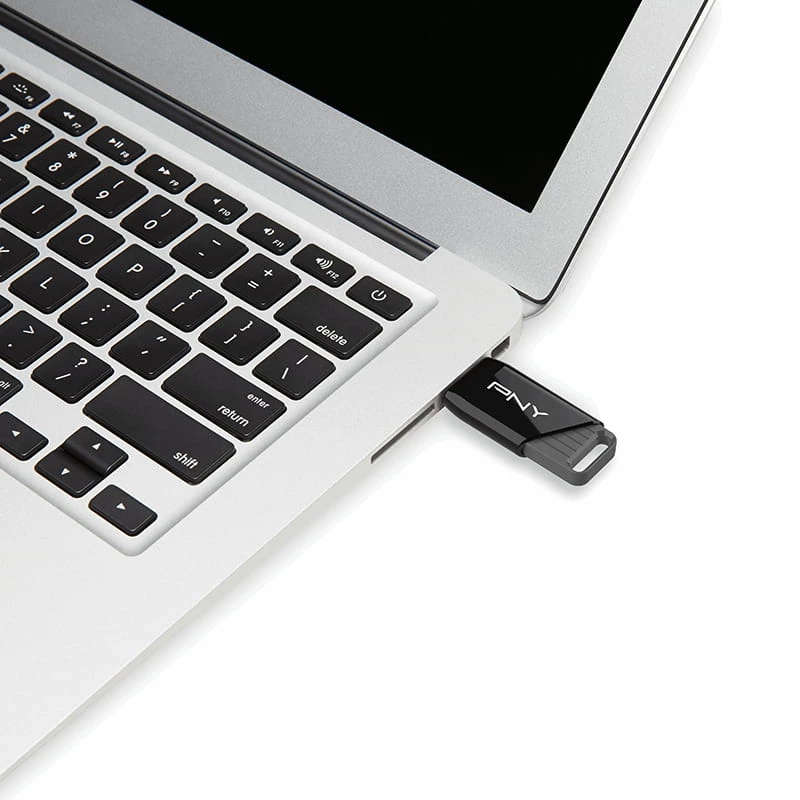 PNY Attaché X 64 GB USB zibatmiņa, 3.2 Gen 1, 130 MB/s, melna