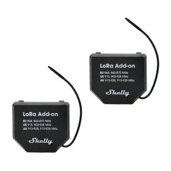 2 gab. Shelly LoRa papildinājuma relejs EU868