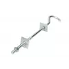 Āķis kabeļu stiprināšanai Extralink Hook M12 12/230mm Sudrabs