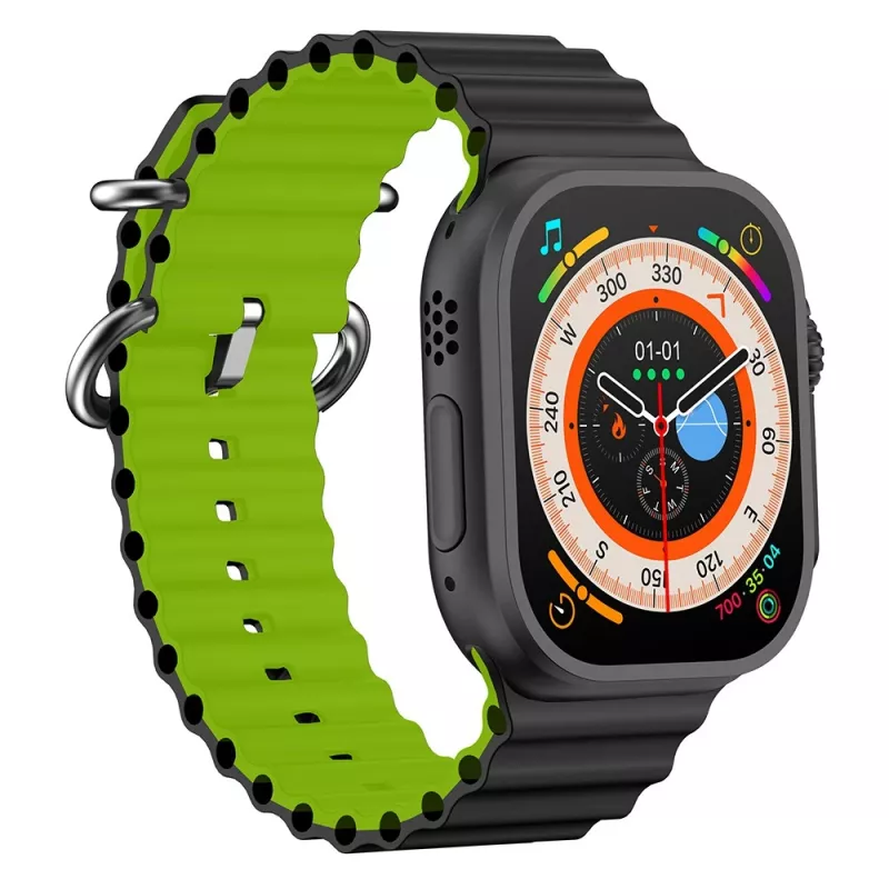 FUSION MT872 viedpulkstenis — Bluetooth zvani, pulss, asinsspiediens, skābekļa līmenis