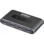 SpeaKa Professional 2 Portu USB 3.2 Gen 1 (USB 3.0) Slēdzis Pelēks (SP-13712096)