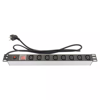 Good Connections 19 inch PDU Strāvas Sadalītājs 8-portu 10A