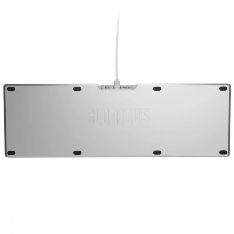 Mehāniskā tastatūra GLORIOUS GMMK 3 Pro 100% Pre-Built ANSI US izkārtojums, Fox slēdži, Sudraba