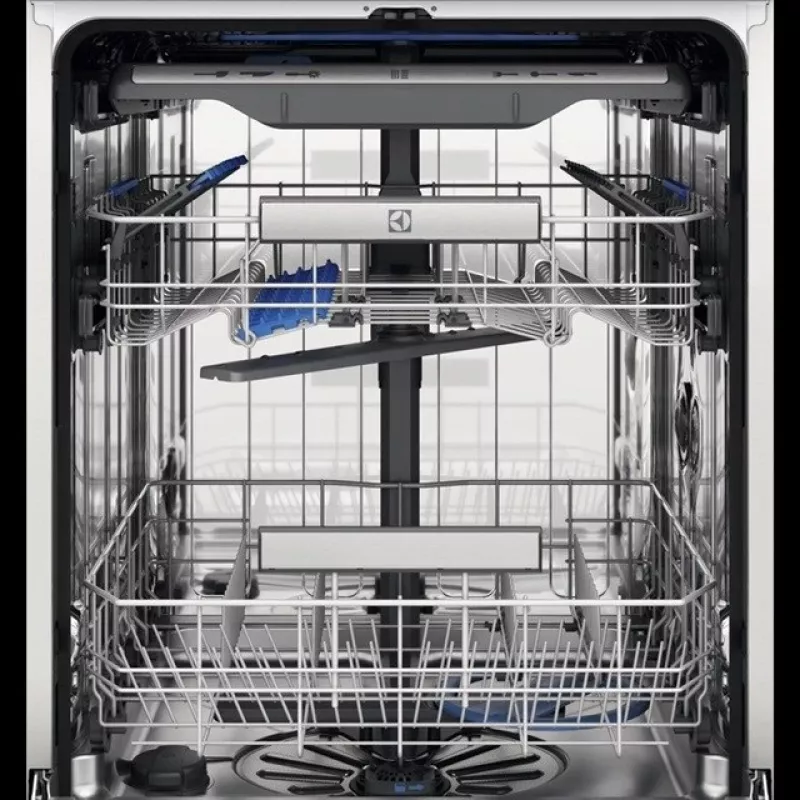 Iebūvējamā trauku mazgājamā mašīna Electrolux EEG88520W — pilna izmēra 60 cm, 13 komplekti, 42 dB, AirDry, 8 programmas