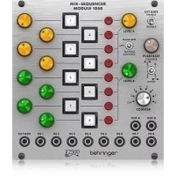 Behringer 1050 MIX-SEQUENCER MODULE 2500 Series modulārais sintezatora modulis