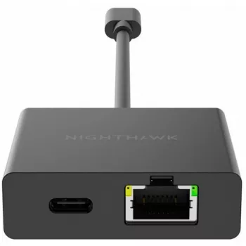 NETGEAR USB2ETH-10000S Nighthawk USB-C uz Ethernet adapteris, LAN adapteris