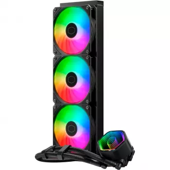 Šķidruma dzesēšanas komplekts Cooler Master MasterLiquid 360 Core II 12 cm Melns