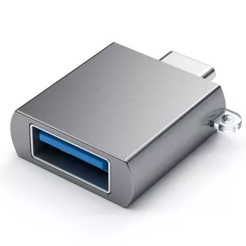 Satechi USB-C uz USB 3.0 adapteris Space Grey – kompakts un kvalitatīvs