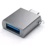 Satechi USB-C uz USB 3.0 adapteris Space Grey – kompakts un kvalitatīvs