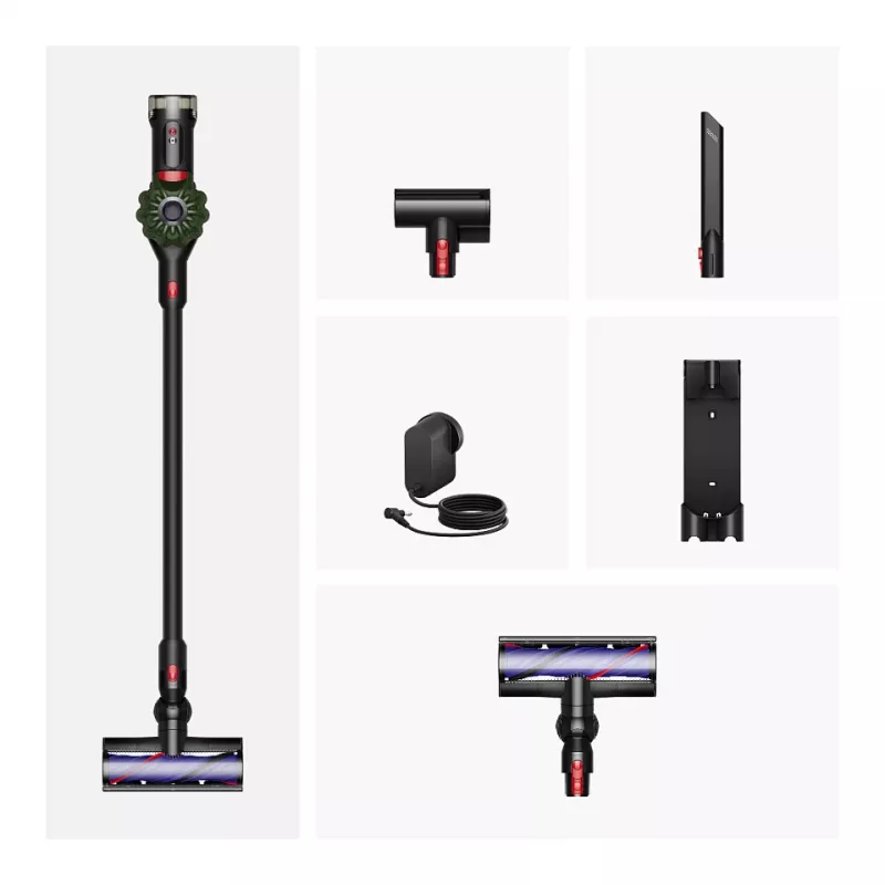 Dyson V8 Cyclone - Bezvadu putekļsūcējs - 2-in-1 (kāts + rokas ierīce)