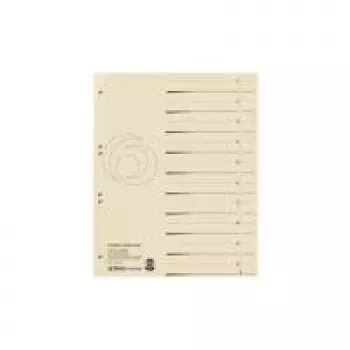 Dalītāja mape Herlitz 10840205 Bēšs Kartons A4