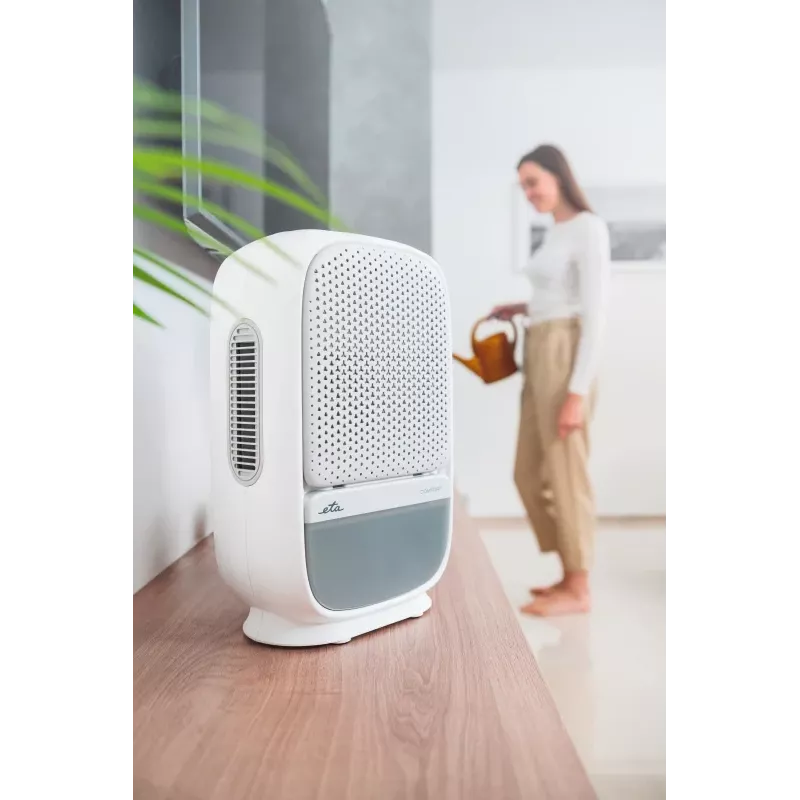 ETA ETA163090000 mitruma savācējs 60 W, 1,2 L tvertne — kompakts mājas mitruma savācējs