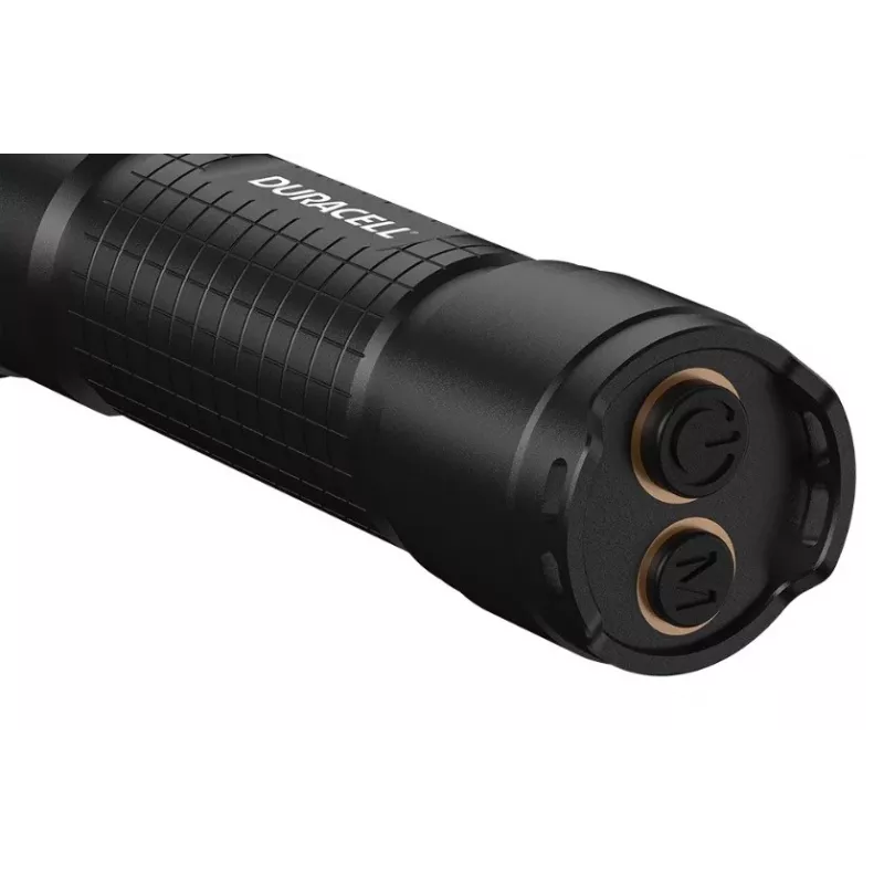 Lukturis Duracell DF2500R — melns, uzlādējams rokas lukturis
