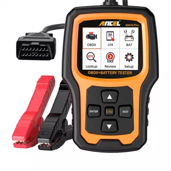 2in1 diagnostikas skeneris OBD2 un akumulatora testeris Ancel AD410 PRO