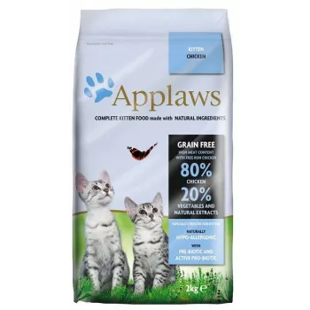 Sausā kaķu barība Applaws Kitten Chicken 2 kg — kaķēniem, vistas gaļa, bez graudiem